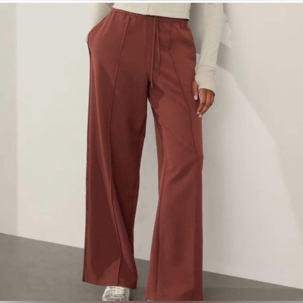 Athleta Endeavor Relaxed Wide-Leg Pants Power of She